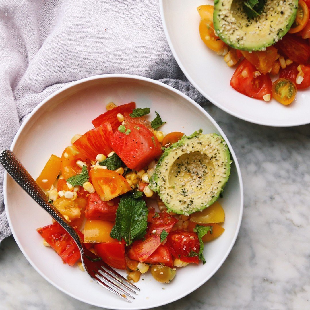 Delicious + Life Giving Heirloom Summer Salad
