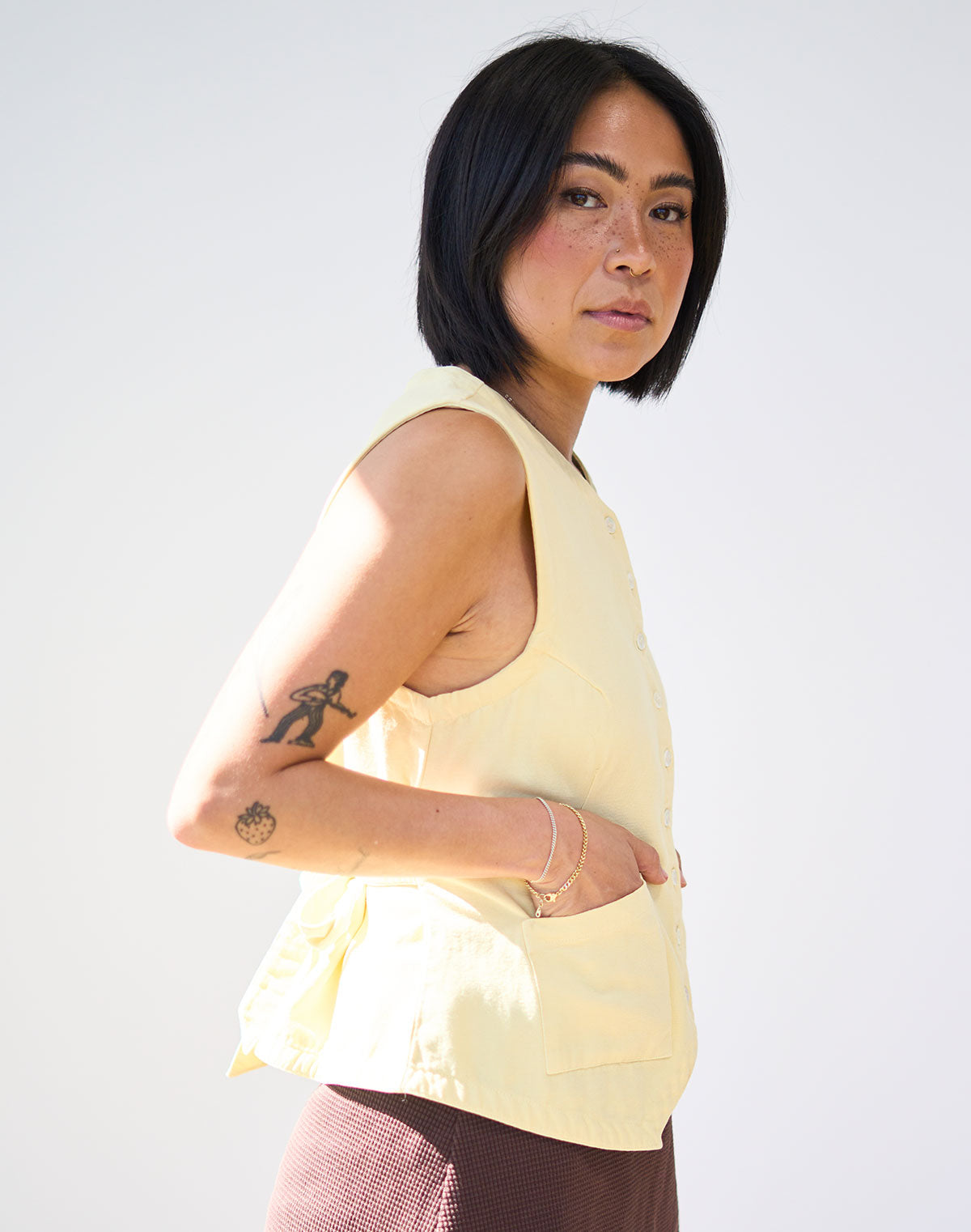 Flared Vest