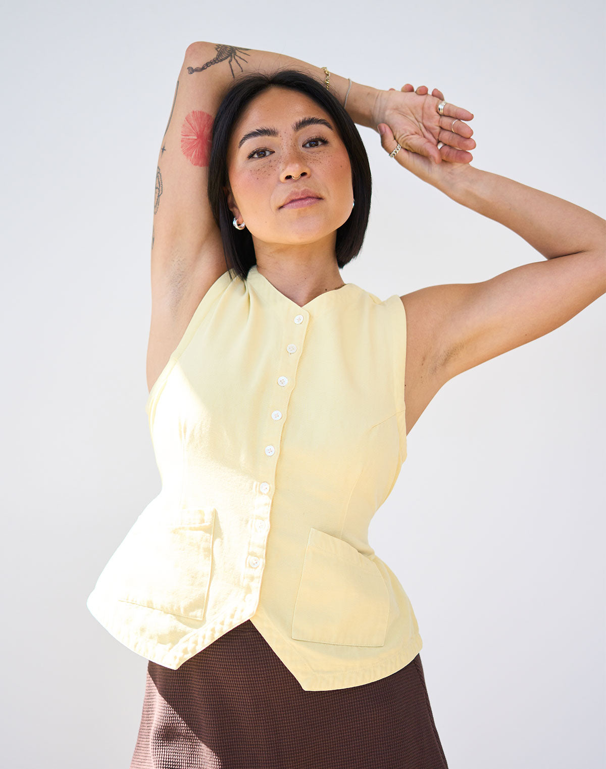 Flared Vest