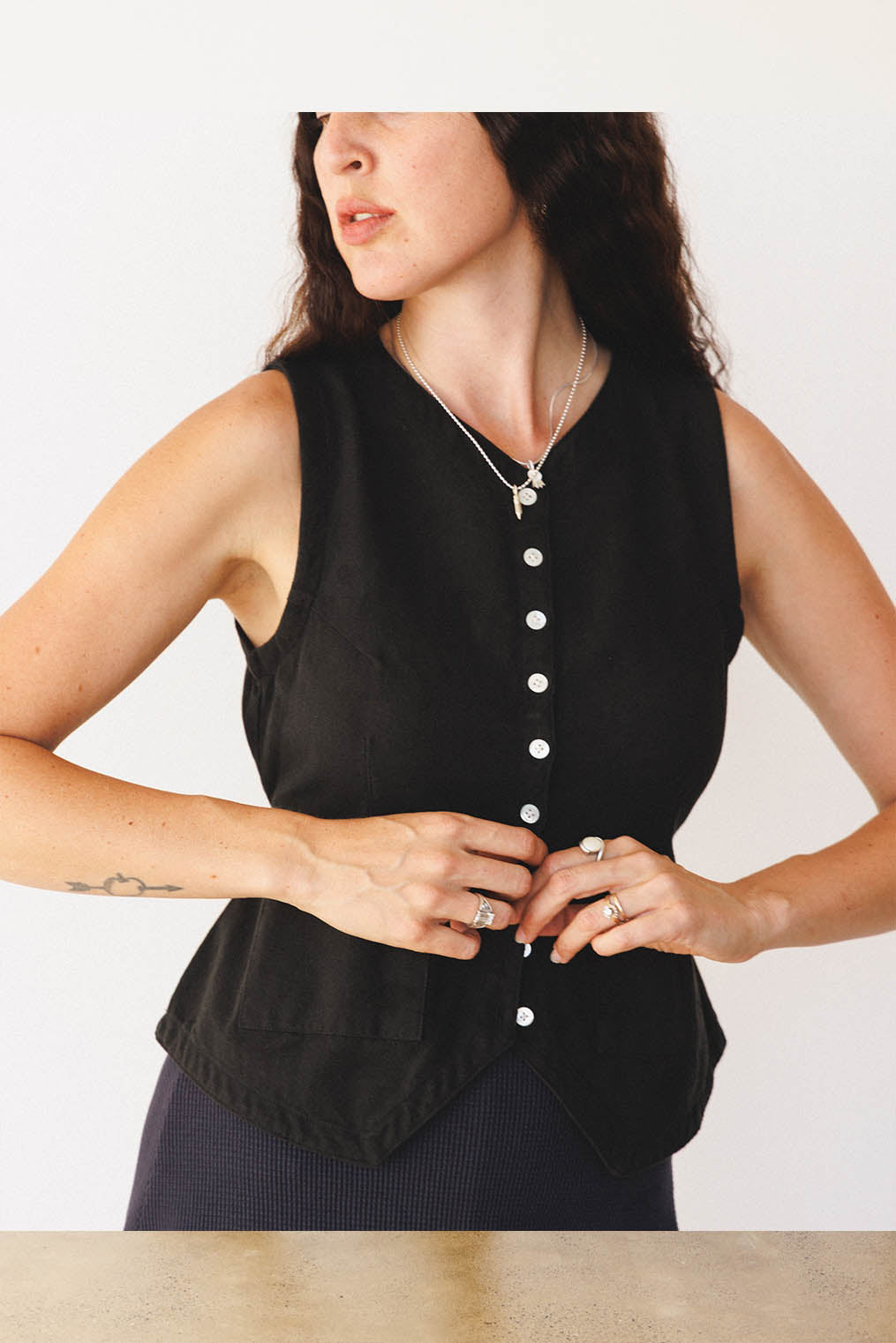 Flared Vest