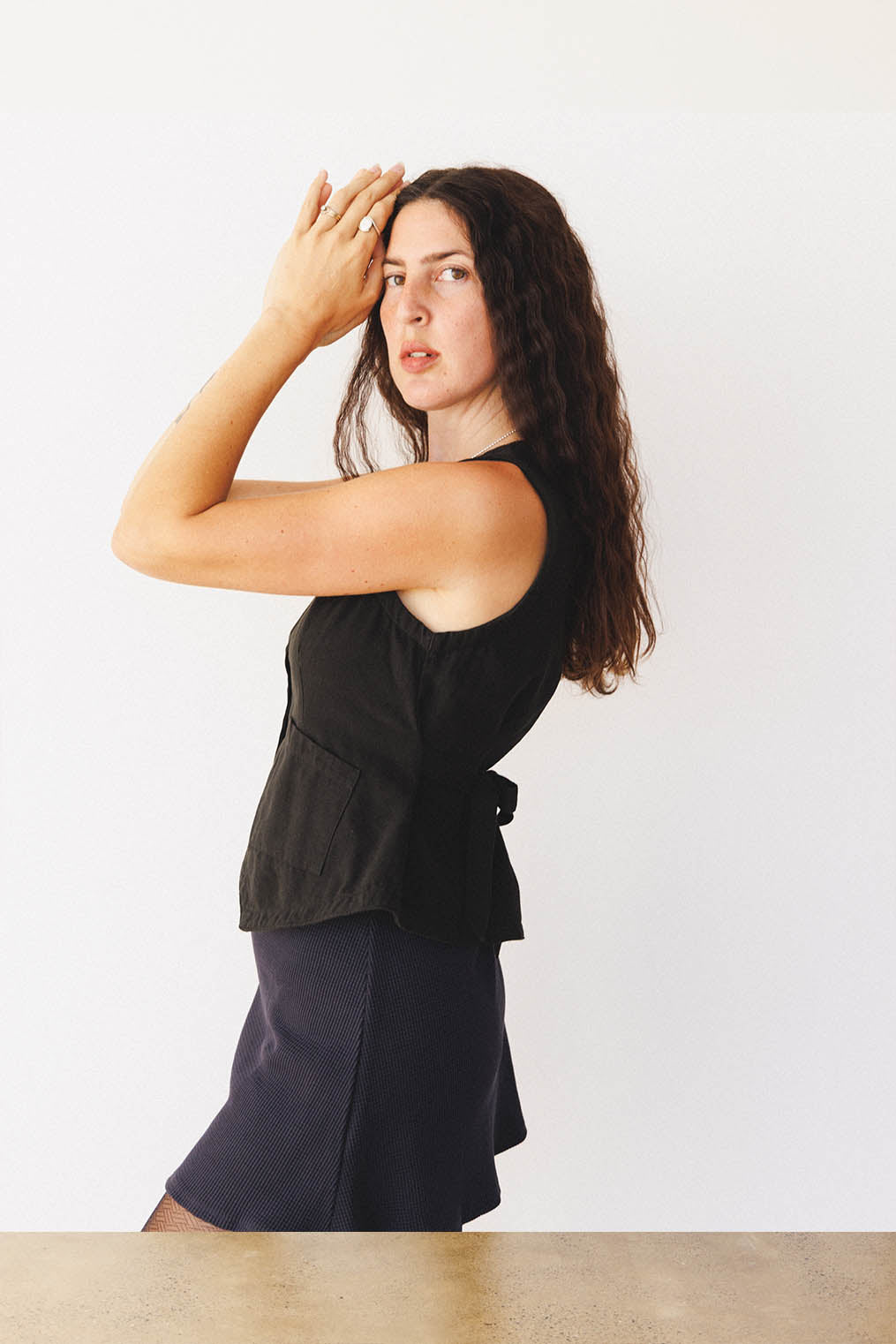 Flared Vest
