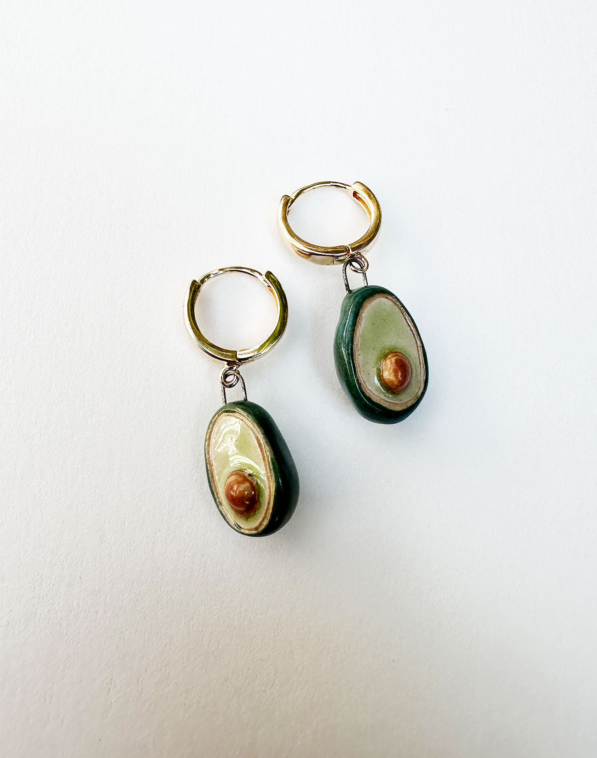 Noble x Juice Ceramics Avocado Earrings