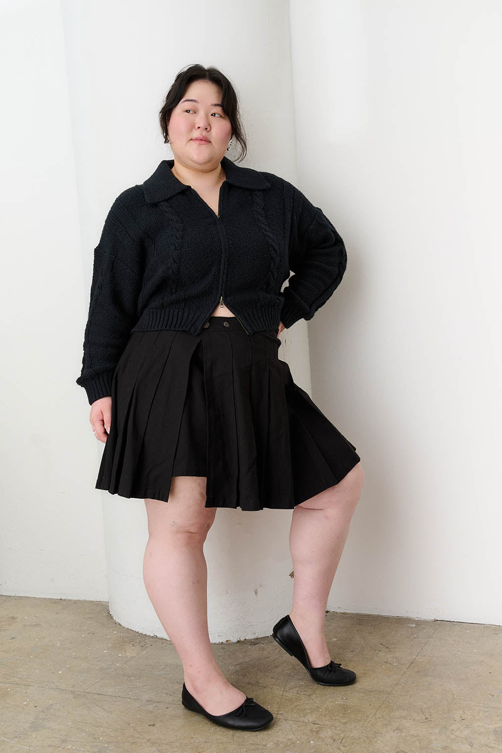 Grace Zip Cardigan