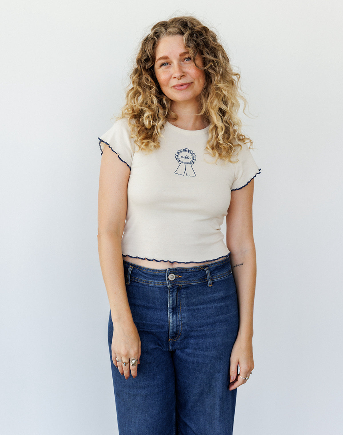 Noble x Subtle Dust Baby Tee