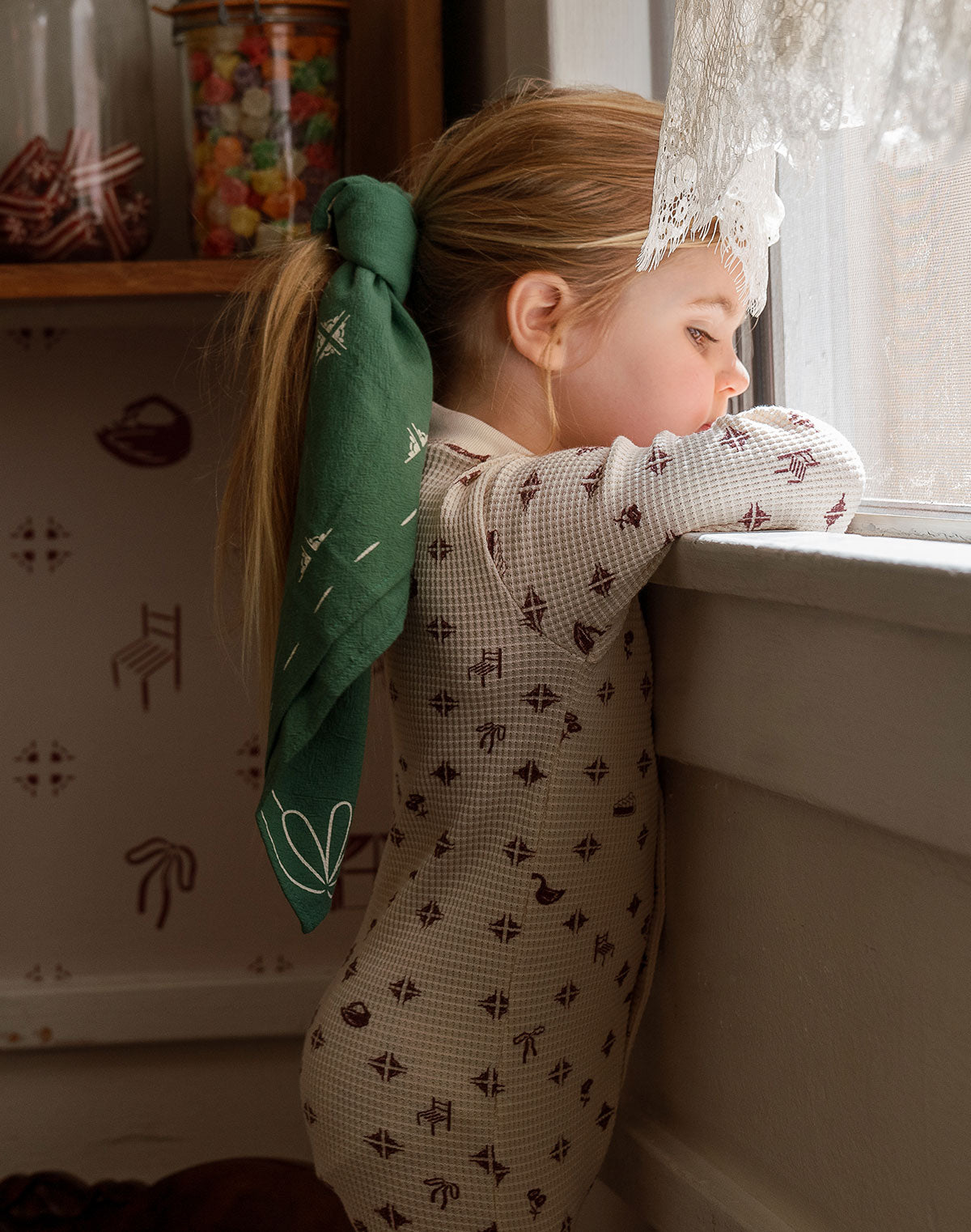 Noble Kids Waffle One-Piece Sleeper