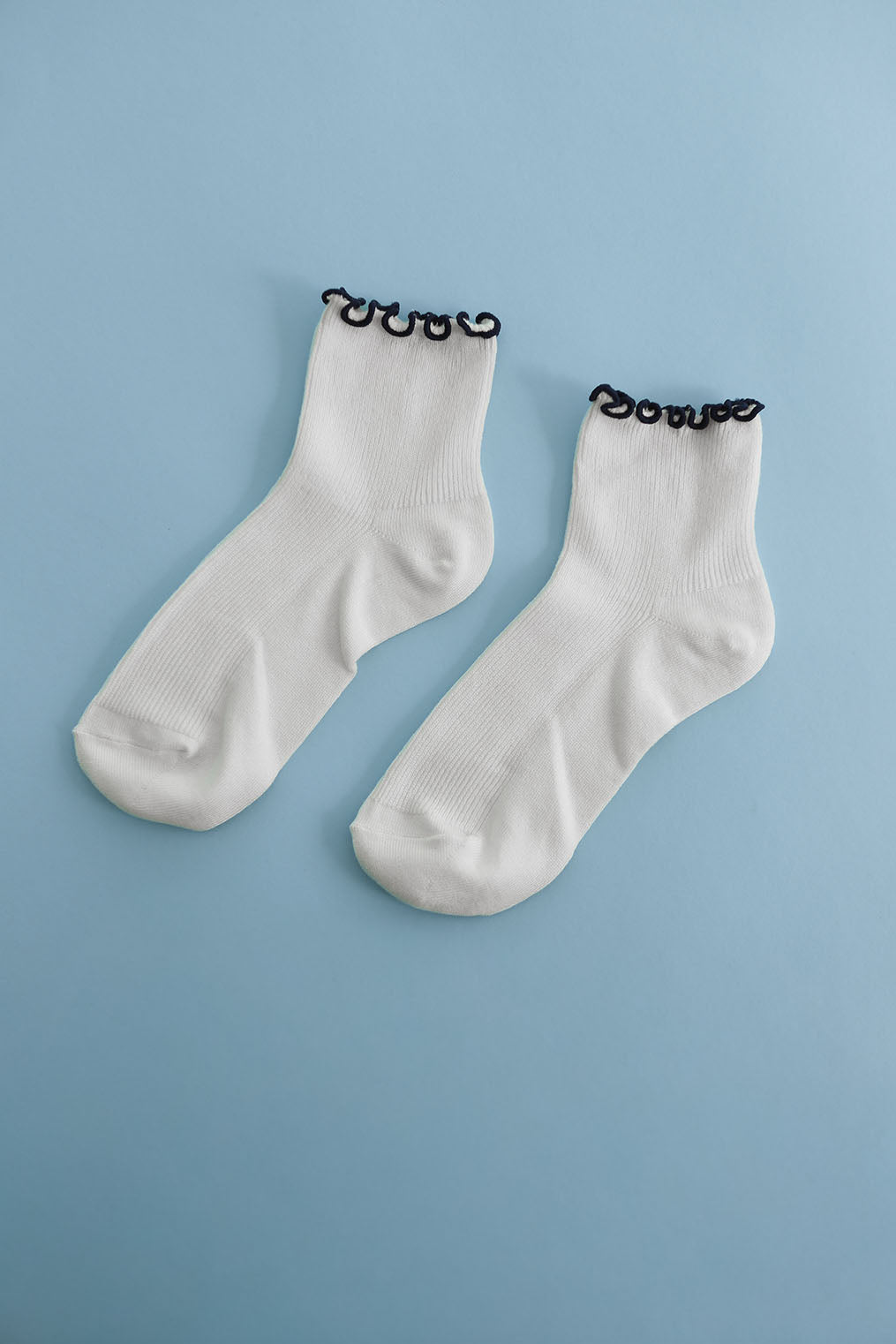 Petite Ruffle Modal Sock
