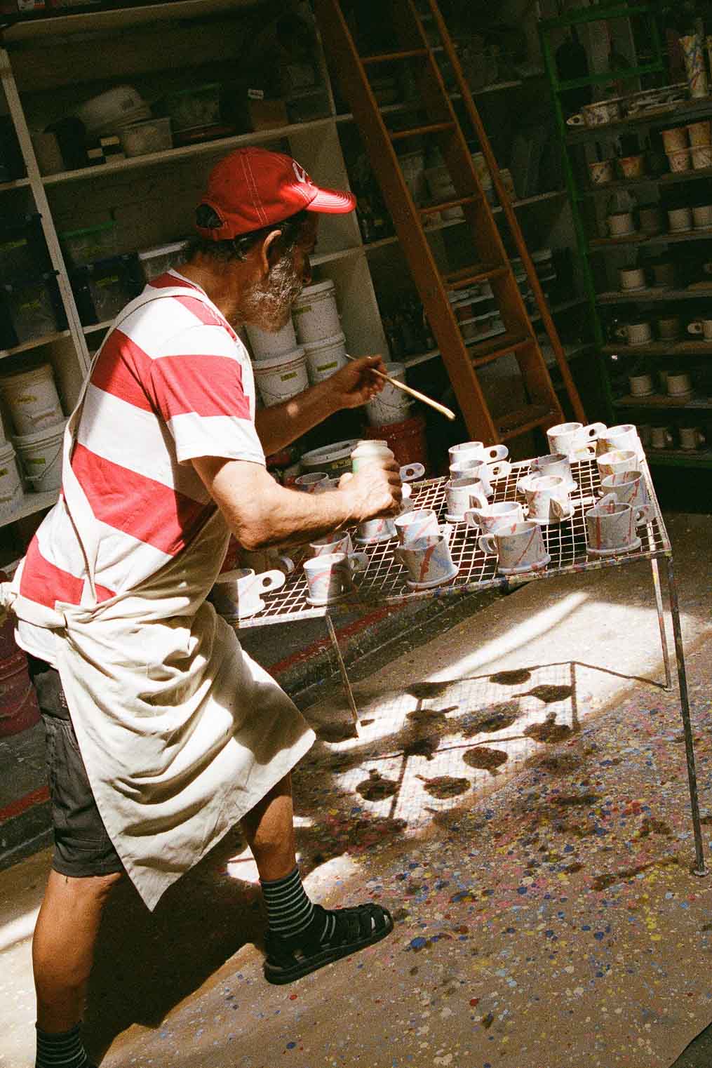 Splatter Mug by Peter Shire