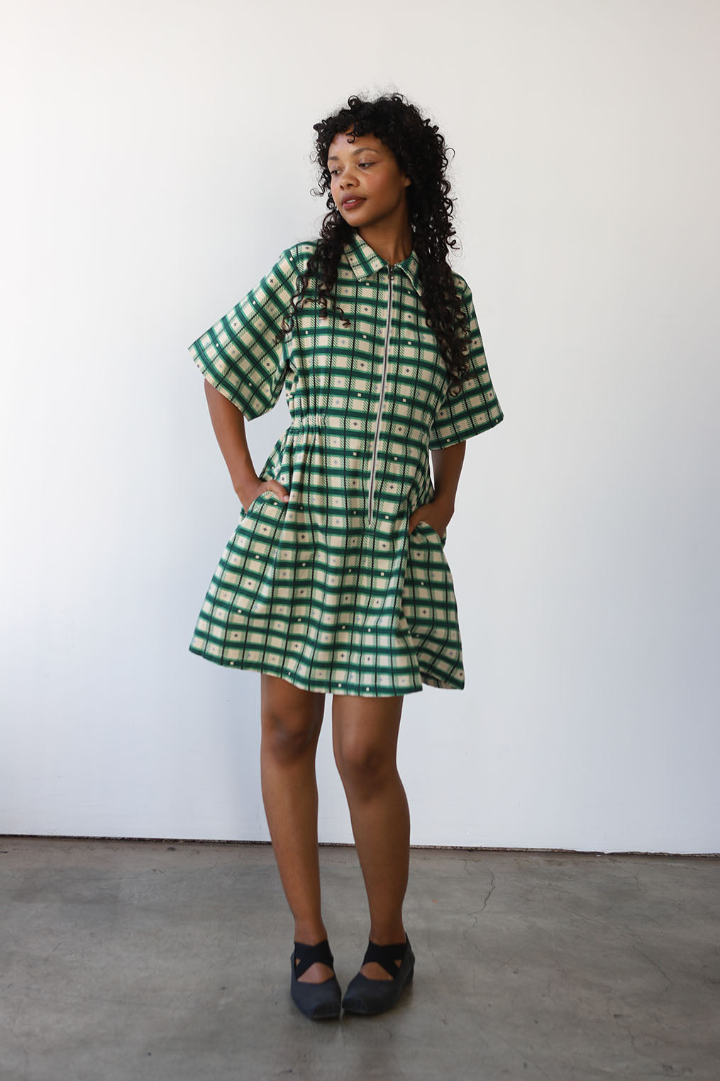 Noble Utility Dress in Plaid Print Plaid / L | Dress By Noble Noble Utility Dress in Plaid Print Plaid / L | Dress By Noble