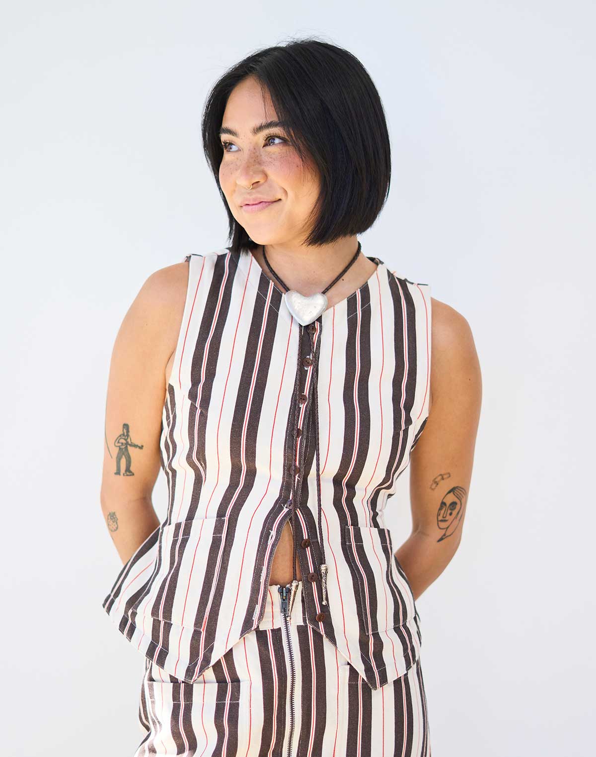 Flared Vest