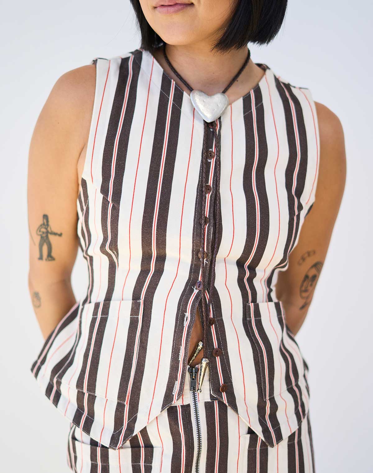 Flared Vest