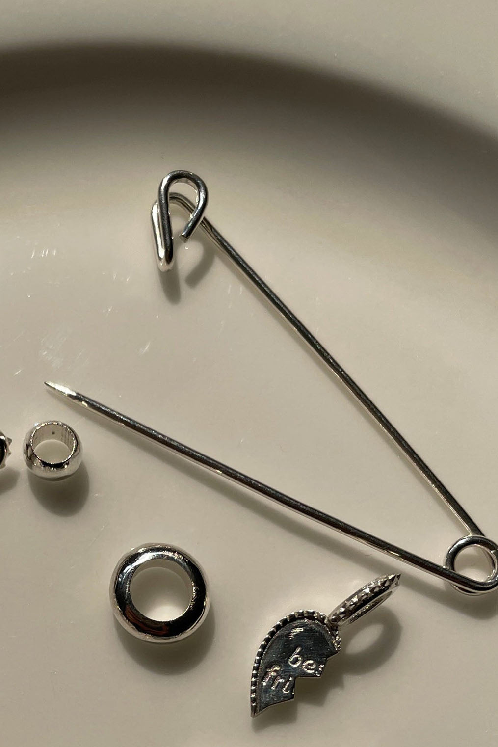 Large Sterling Silver Safety Pin