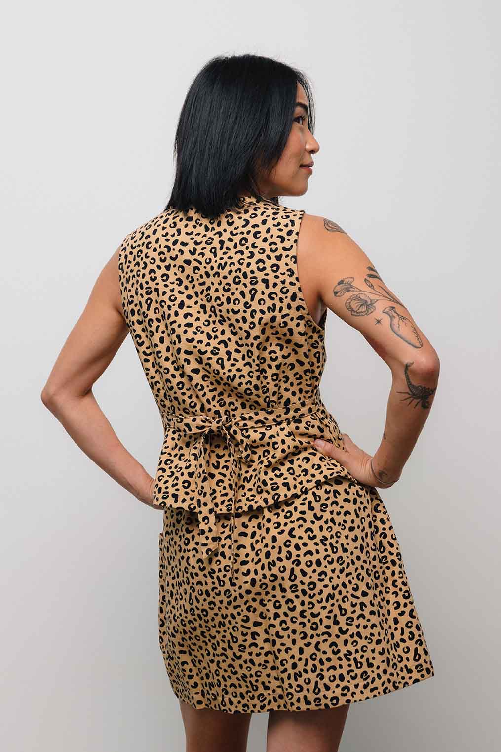 Shell Flared Vest