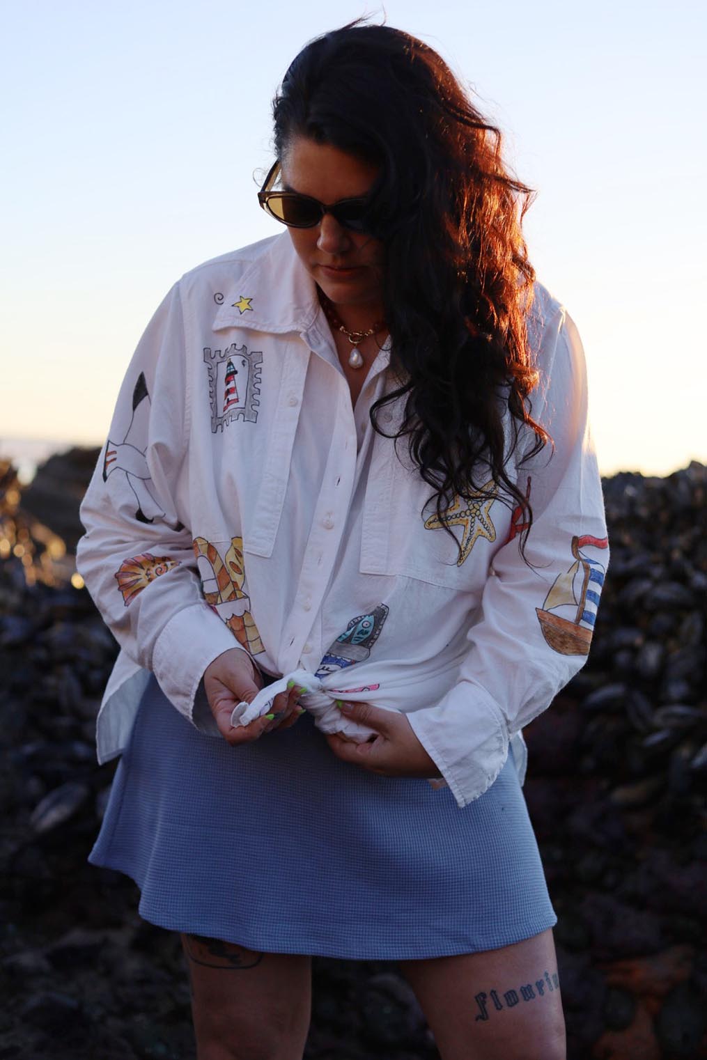 Noble x Studio Blinky Collared Shirt