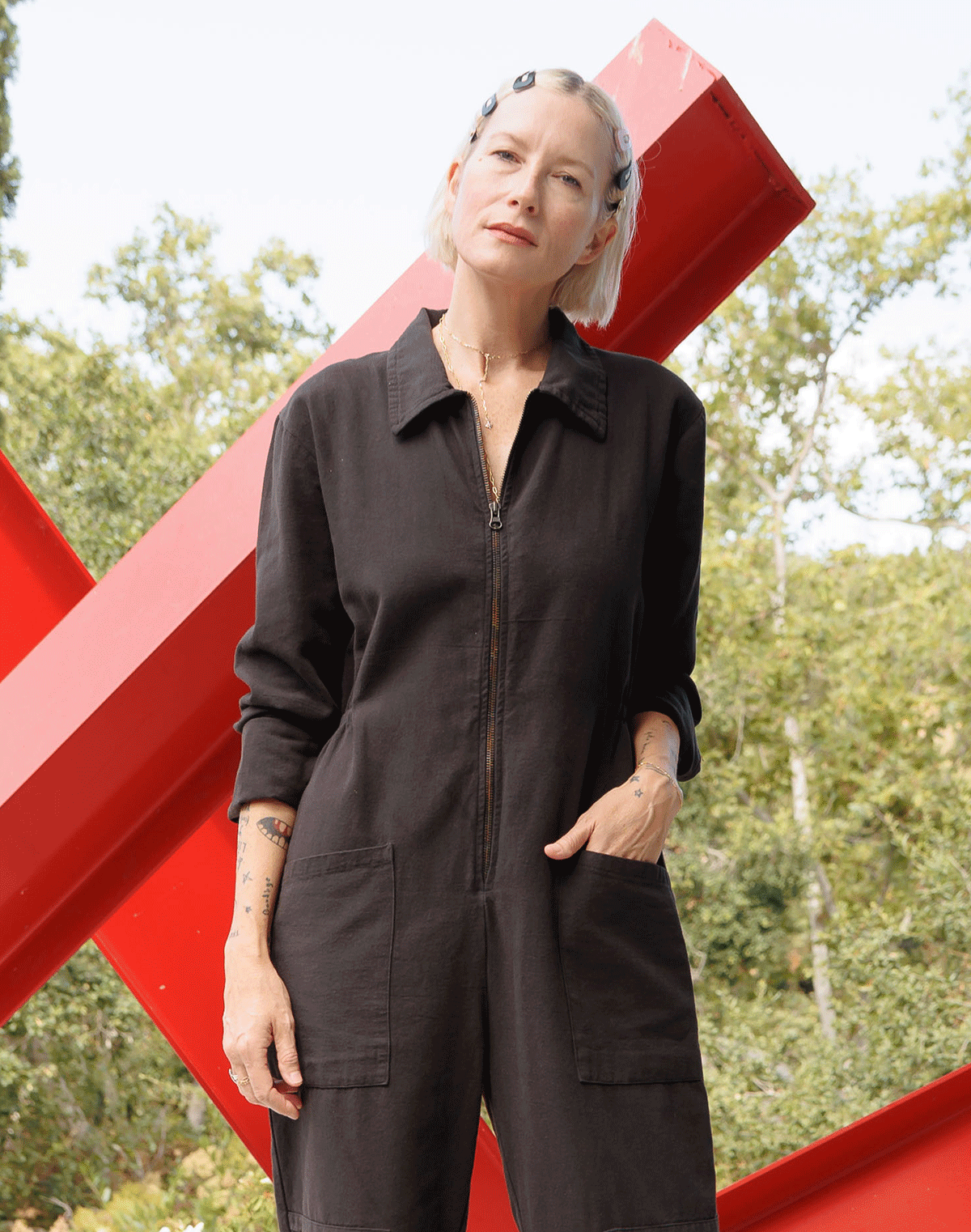 Long-Sleeve Utility Suit