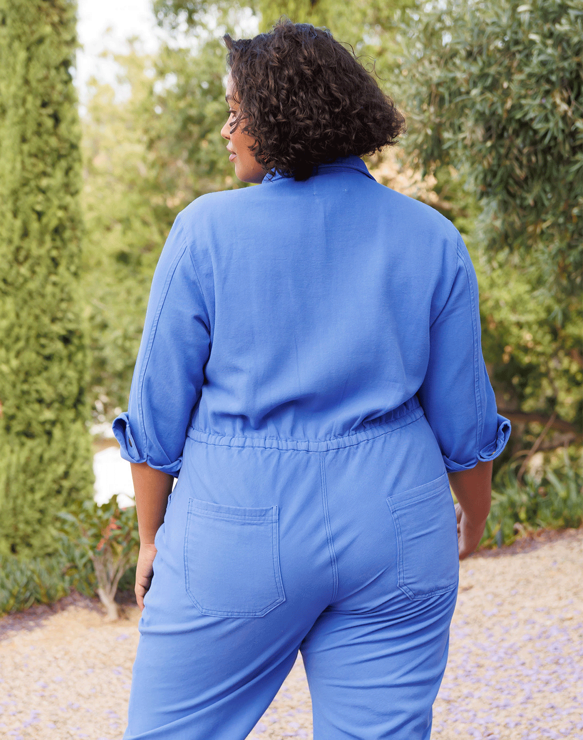 Noble Adult Long-Sleeve Utility Suit in French Blue