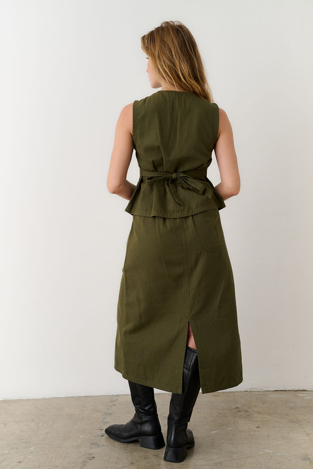 Flared Vest