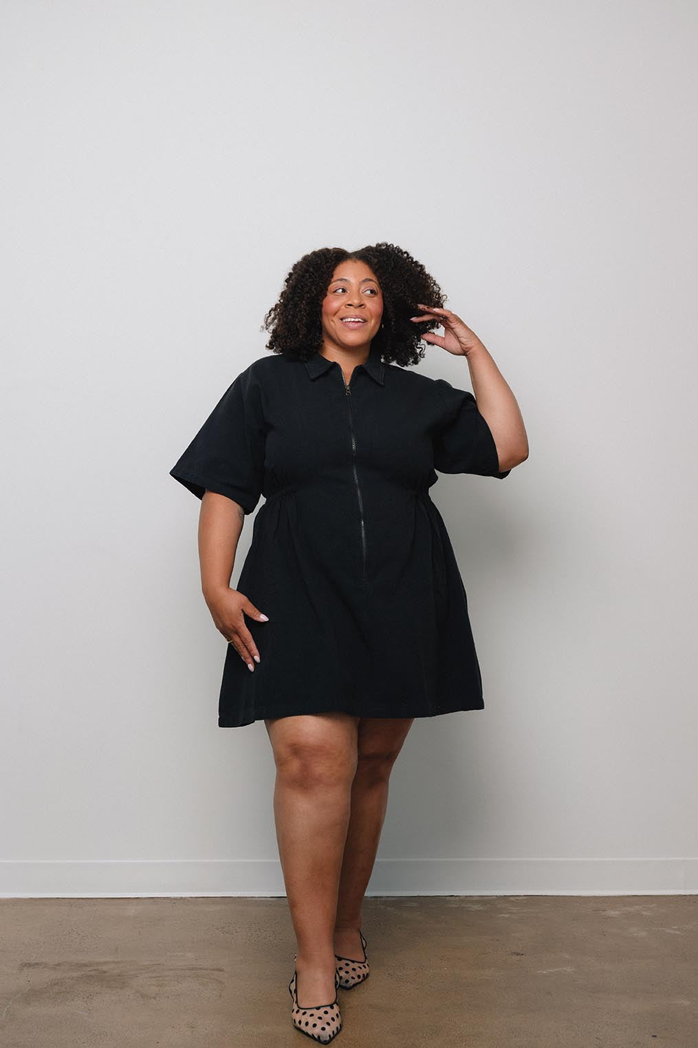 Noble Utility Dress in Ash