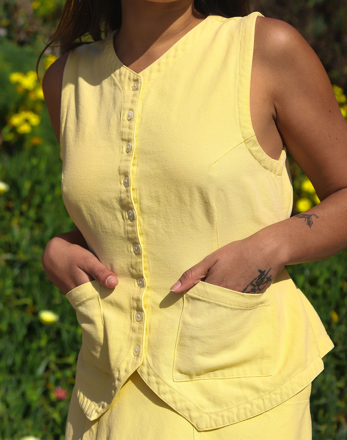 Flared Vest