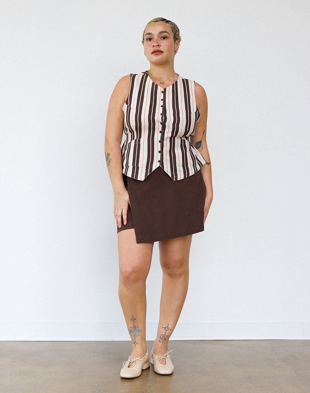 Flared Vest