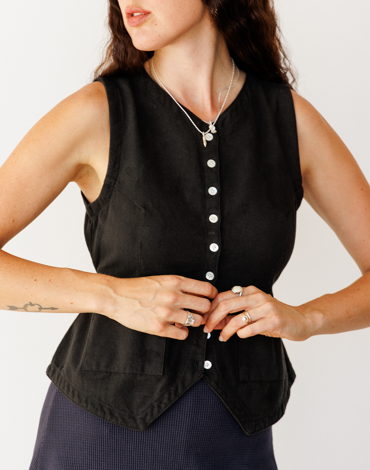 Flared Vest