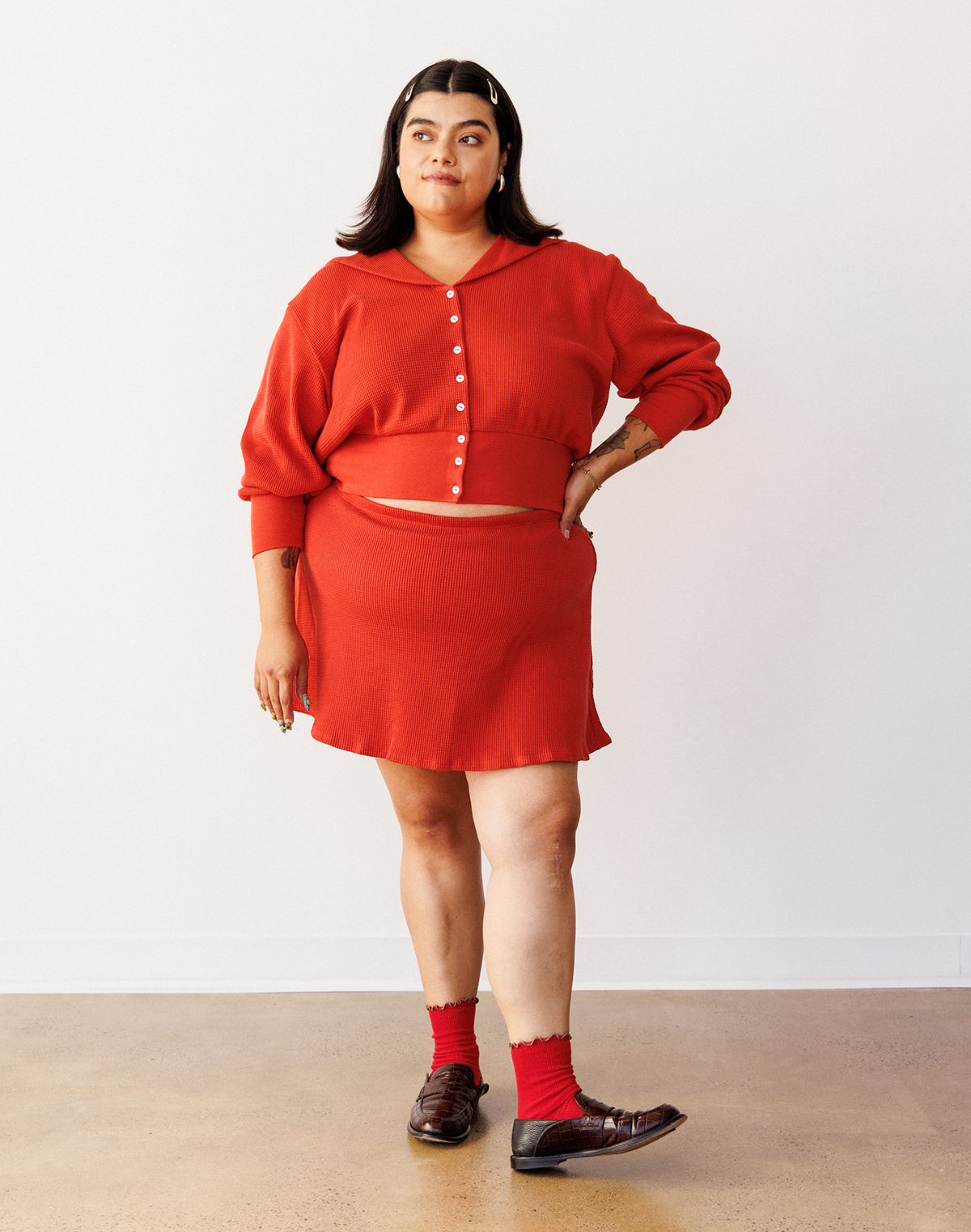 Waffle Skort