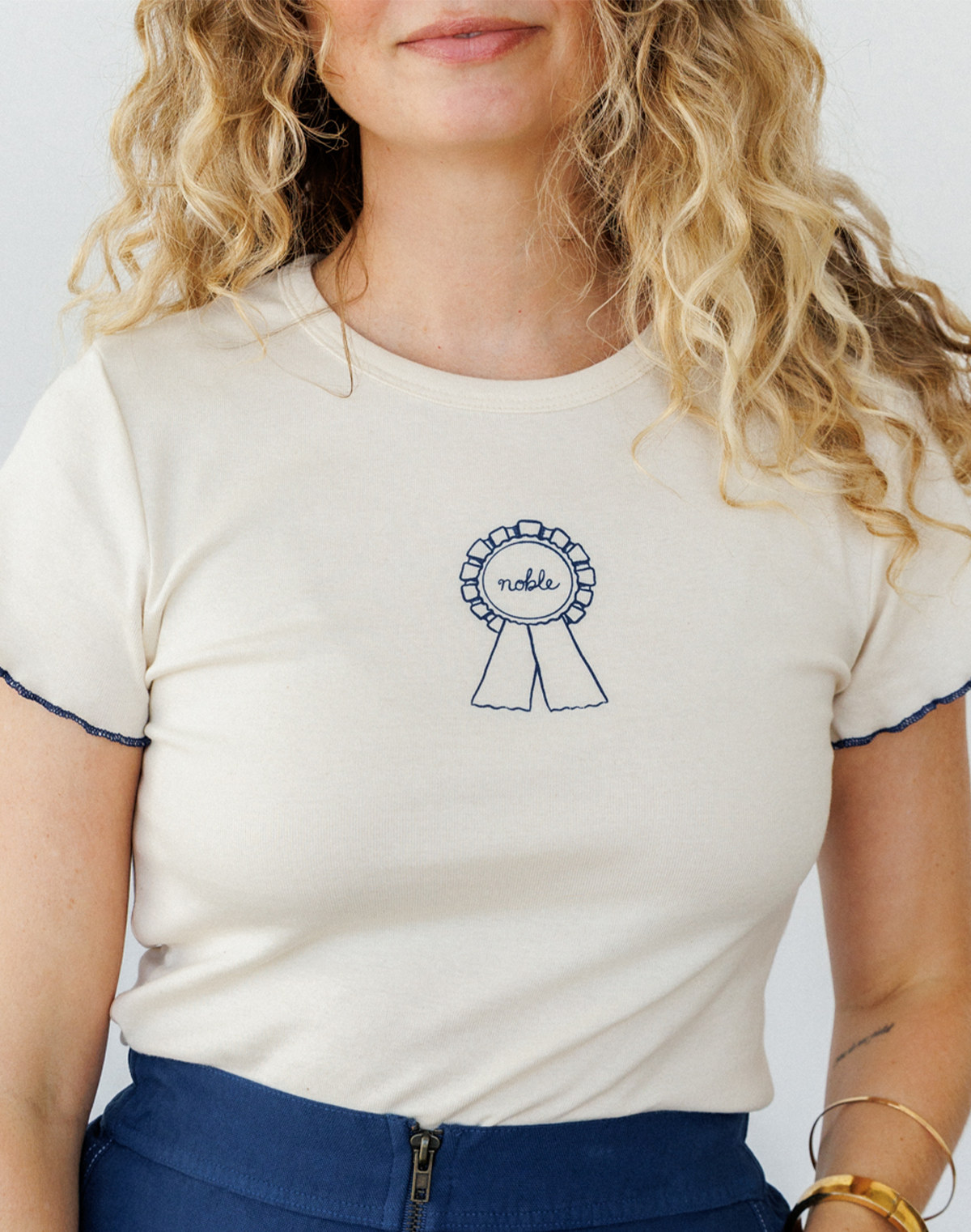 Noble x Subtle Dust Baby Tee