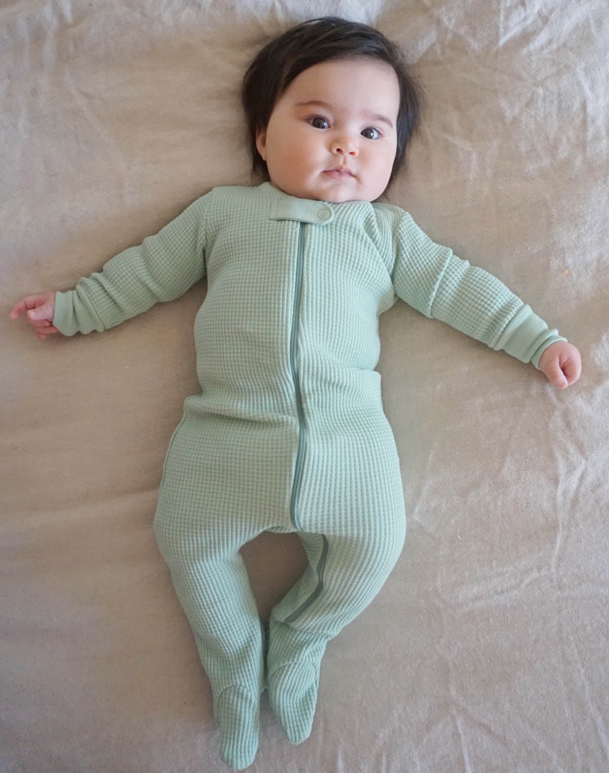 Kids Waffle Footie Sleeper