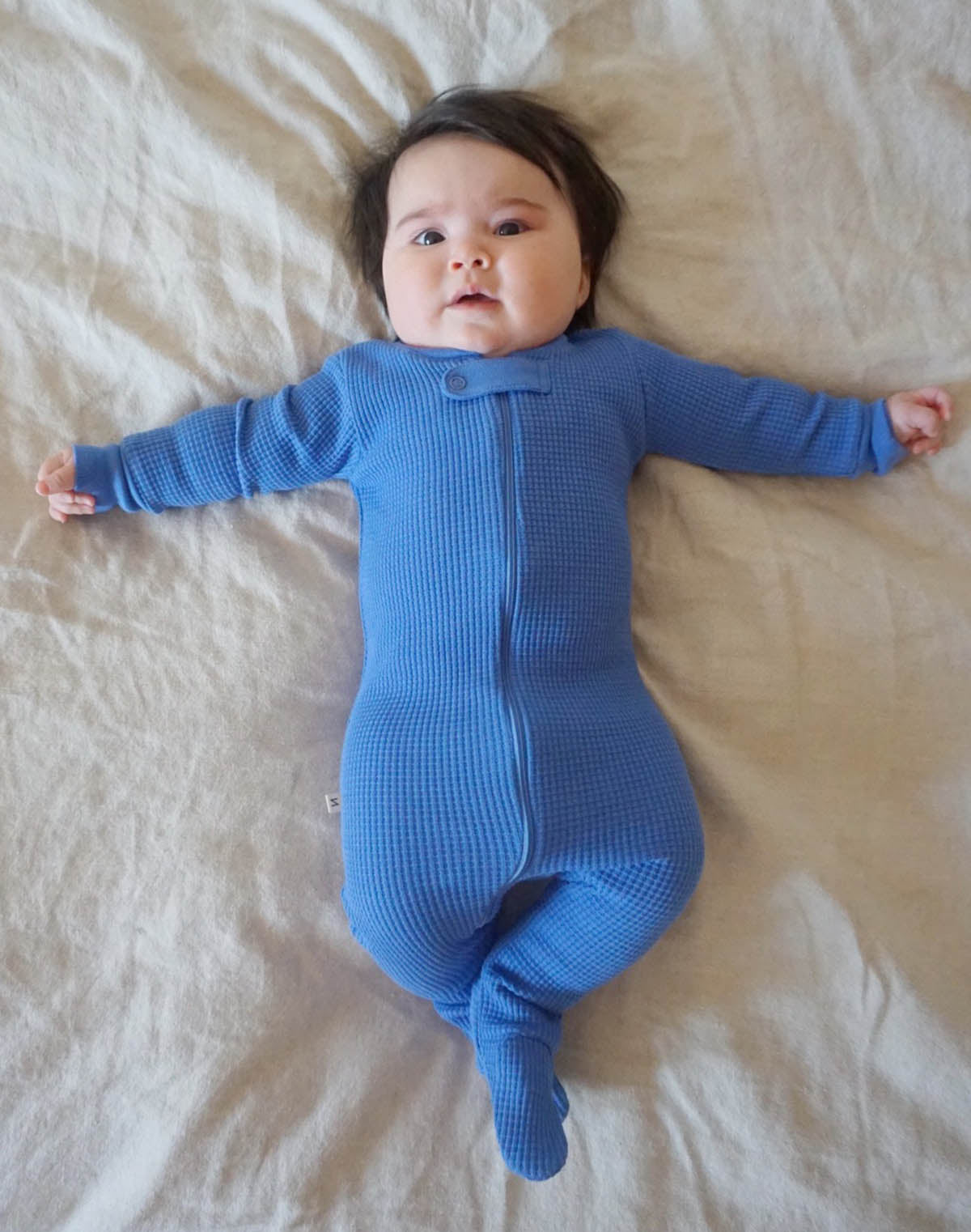 Kids Waffle Footie Sleeper