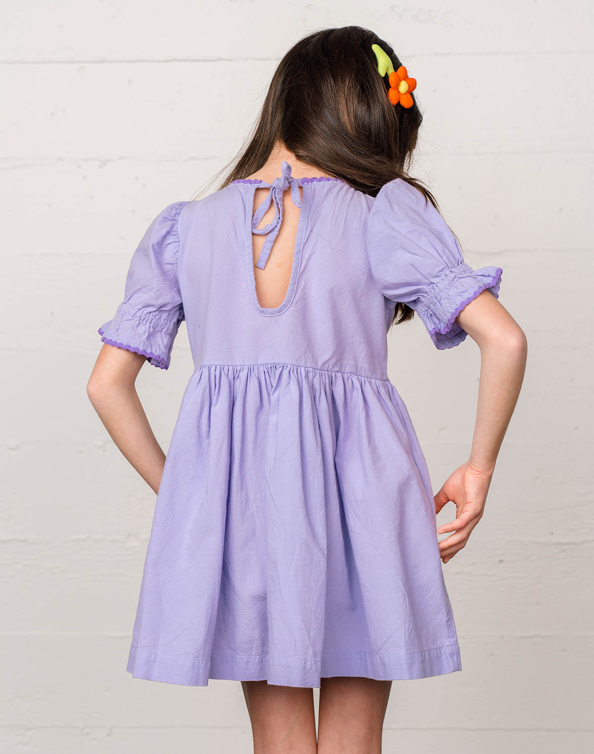 Noble Organic Franny Dress in Lavender