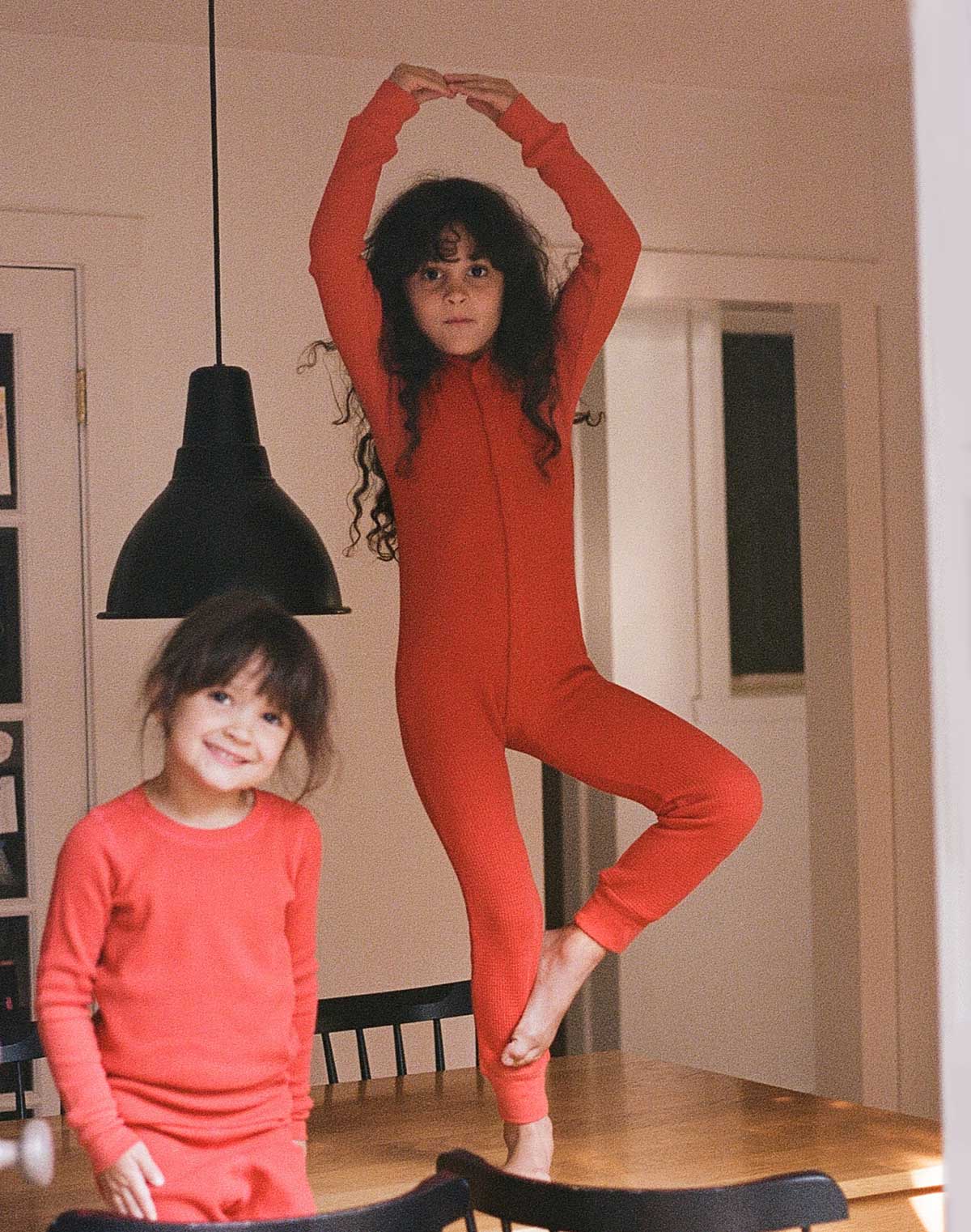 Kids Waffle One-Piece Sleeper