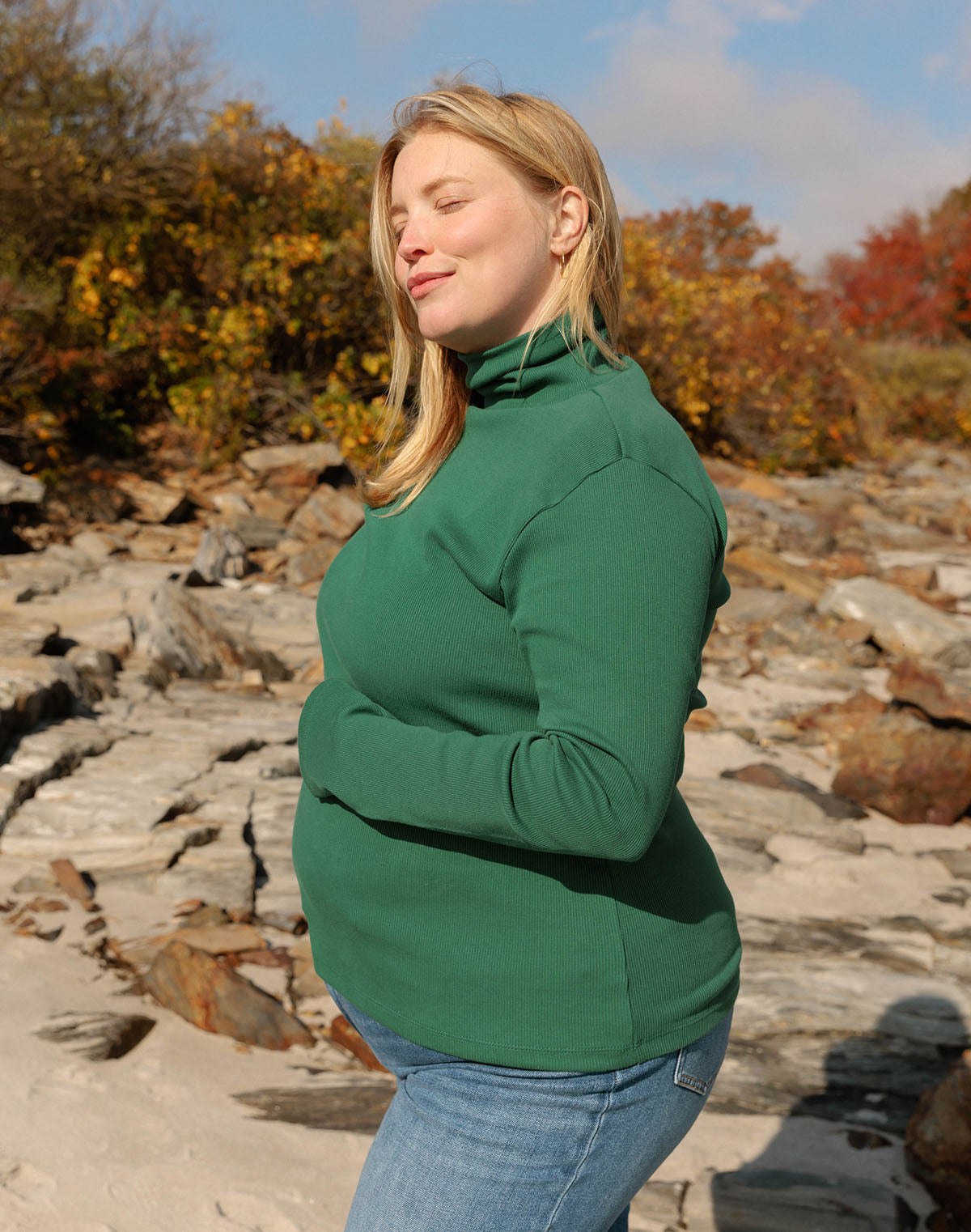 Noble Rib Turtleneck