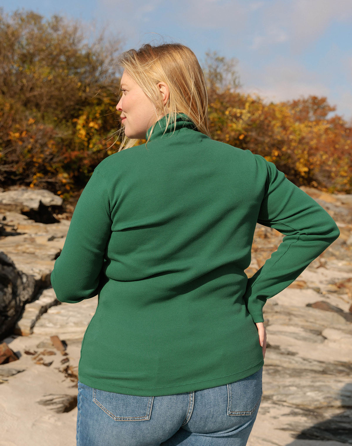 Noble Rib Turtleneck
