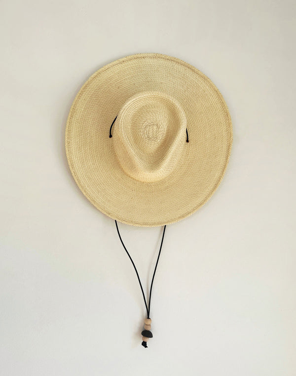 West Perro Little Desert Sun Hat w/ Black Beads