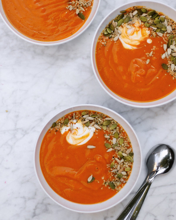 Six Ingredient Carrot Soup