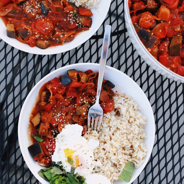 Autumn Eggplant and Tomato Stew