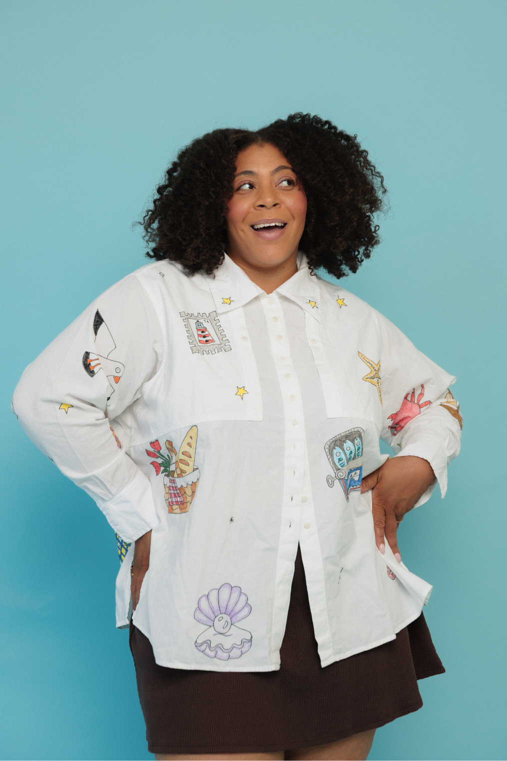 Noble x Studio Blinky Collared Shirt