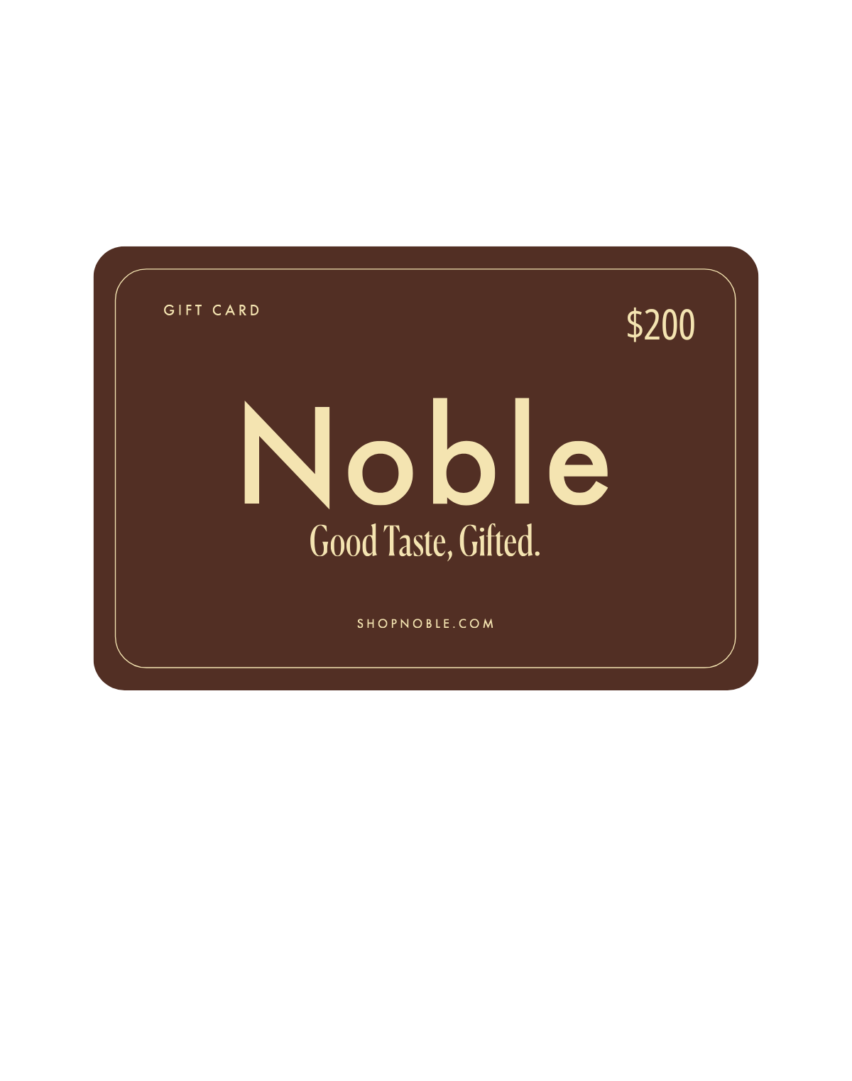 Noble Digital Gift Card