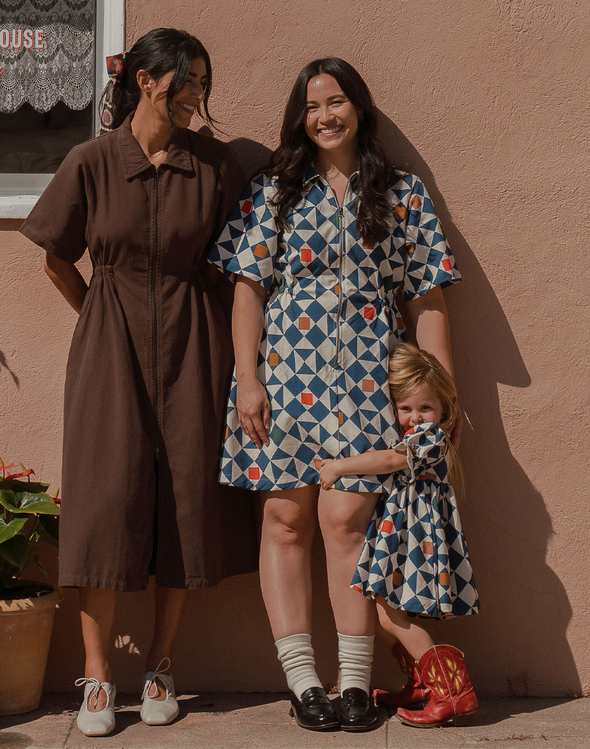 Noble Adult Utility Dress in Dorothy's Quilt