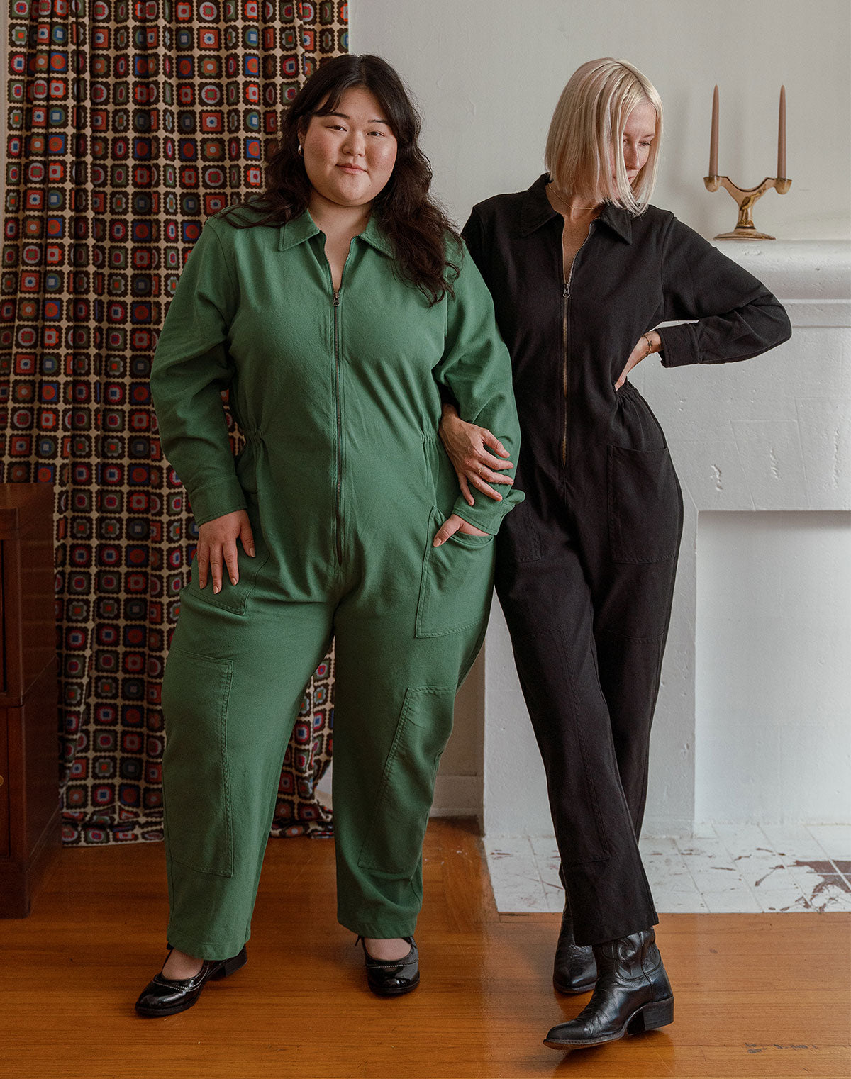 Noble Adult Long-Sleeve Utility Suit in Juniper