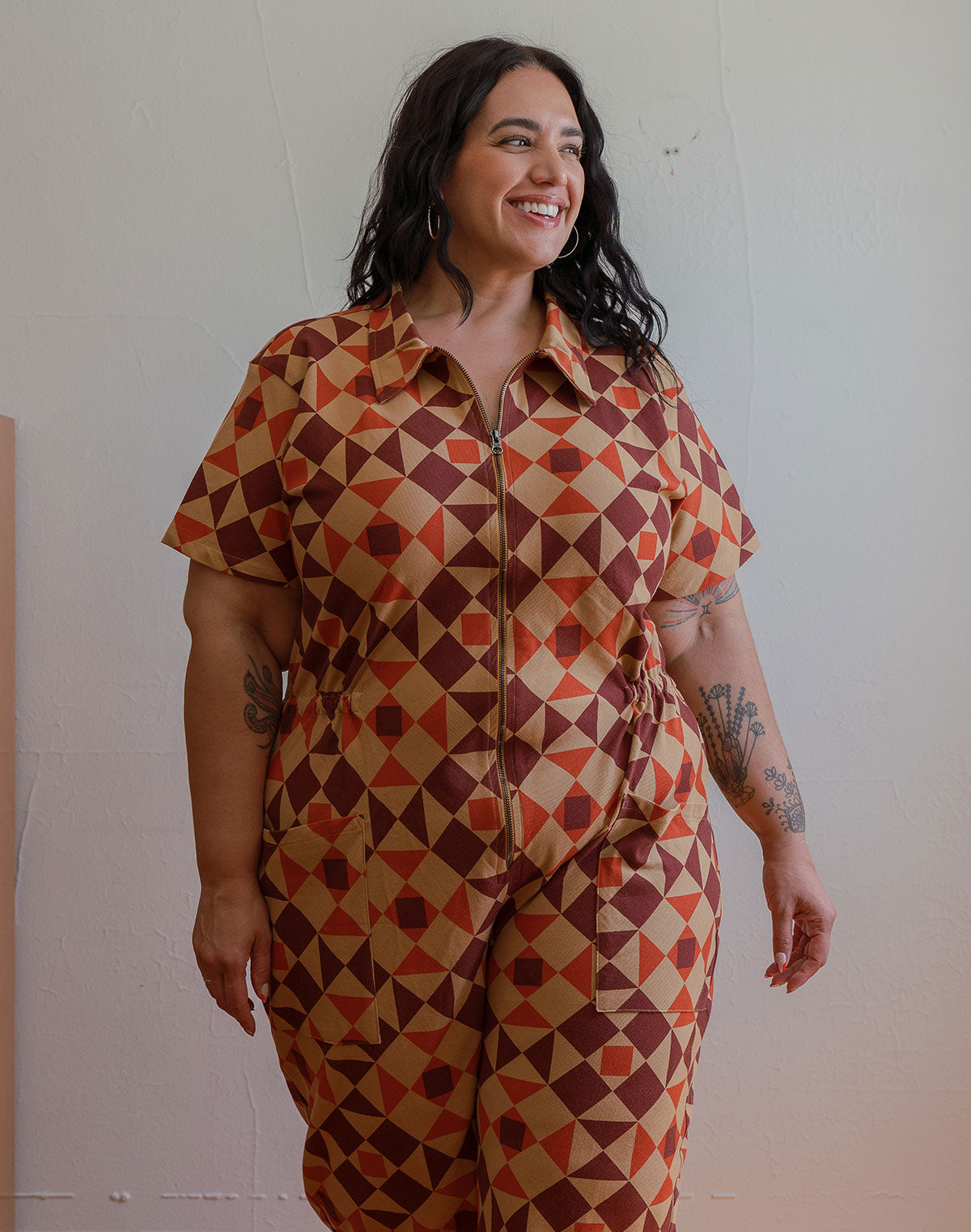 Noble Adult Utility Suit in Rose's Quilt