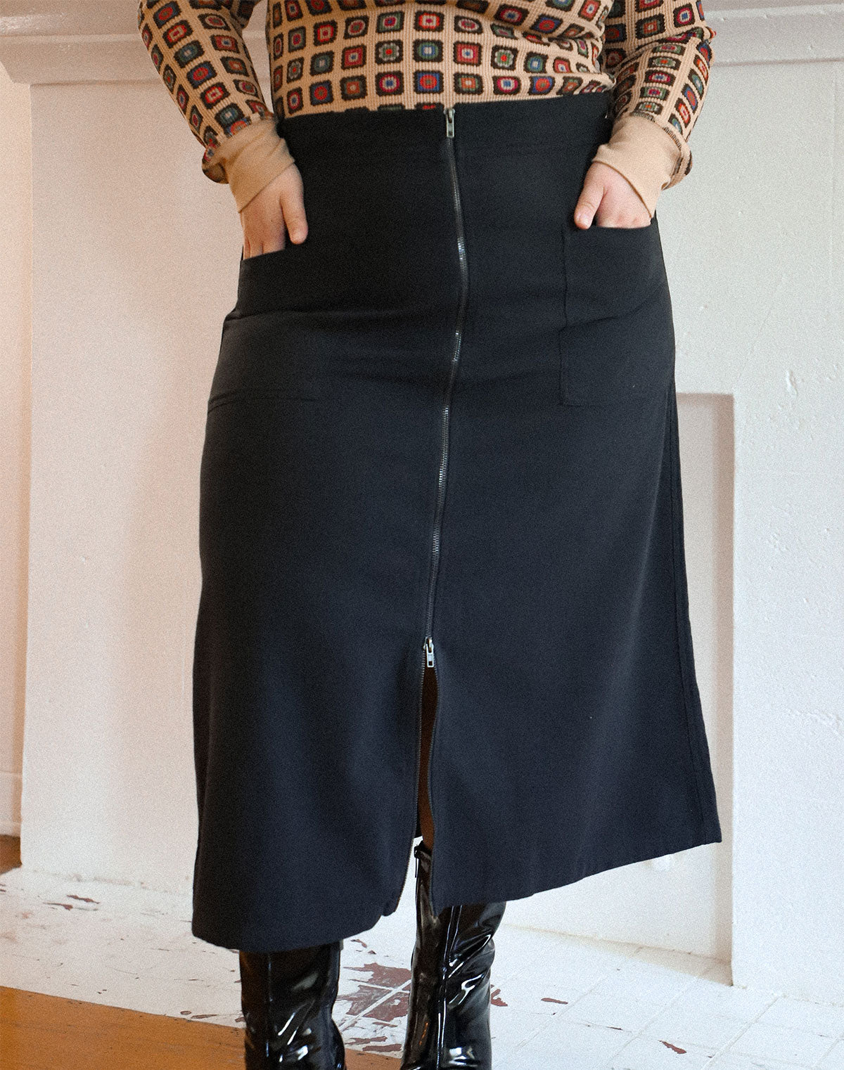 Noble Adult Utility Skirt in Ash