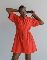 Noble Adult Utility Dress in Paprika