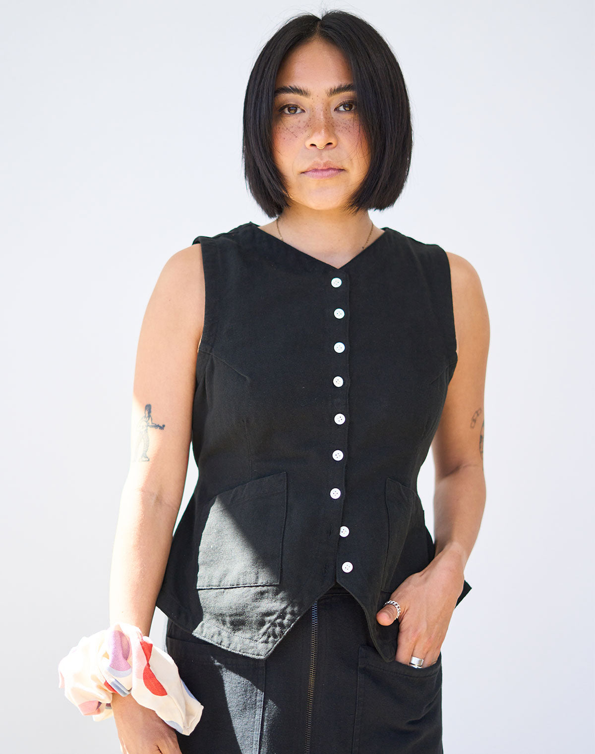 Flared Vest