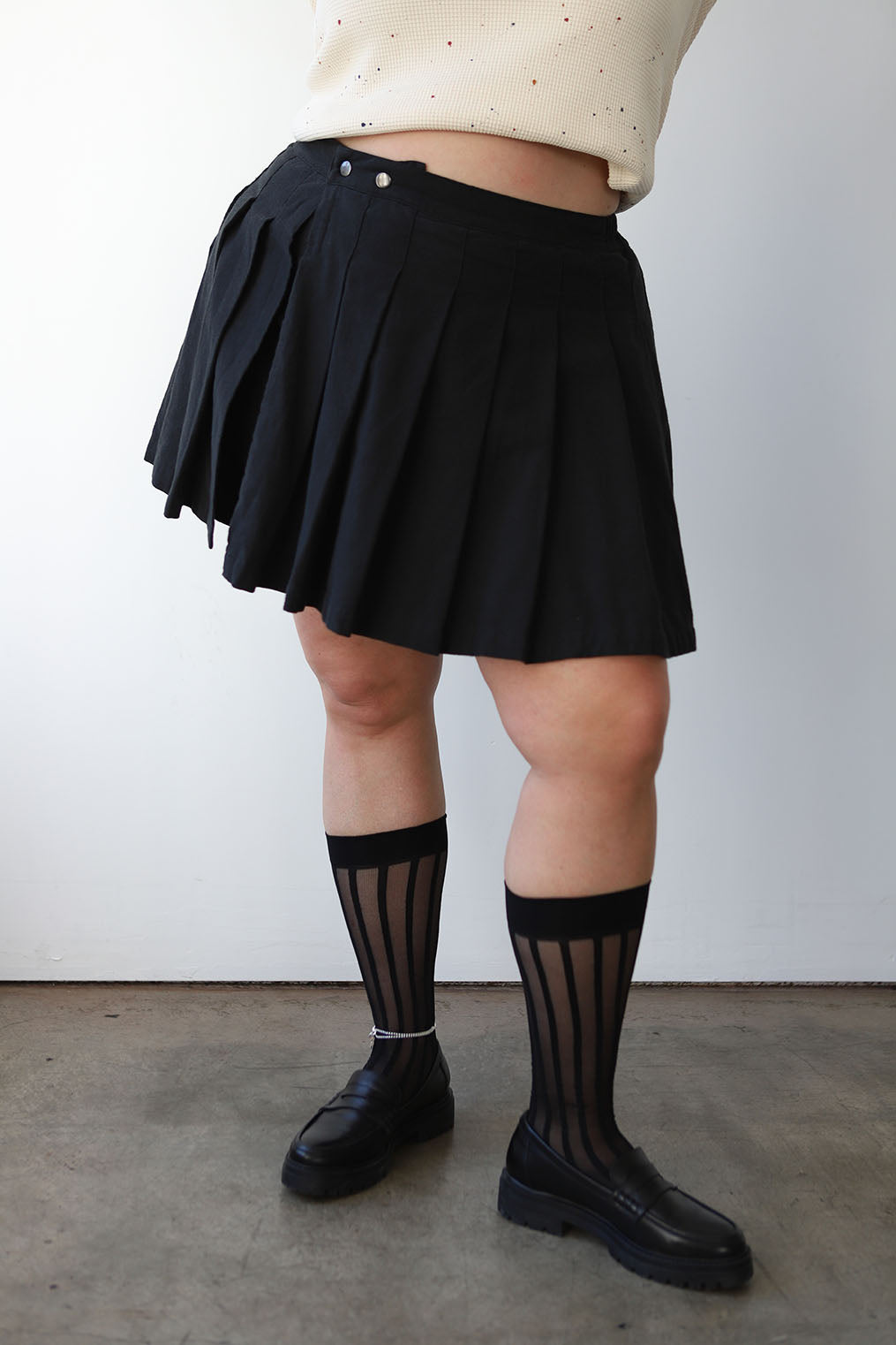 Pleated Skort