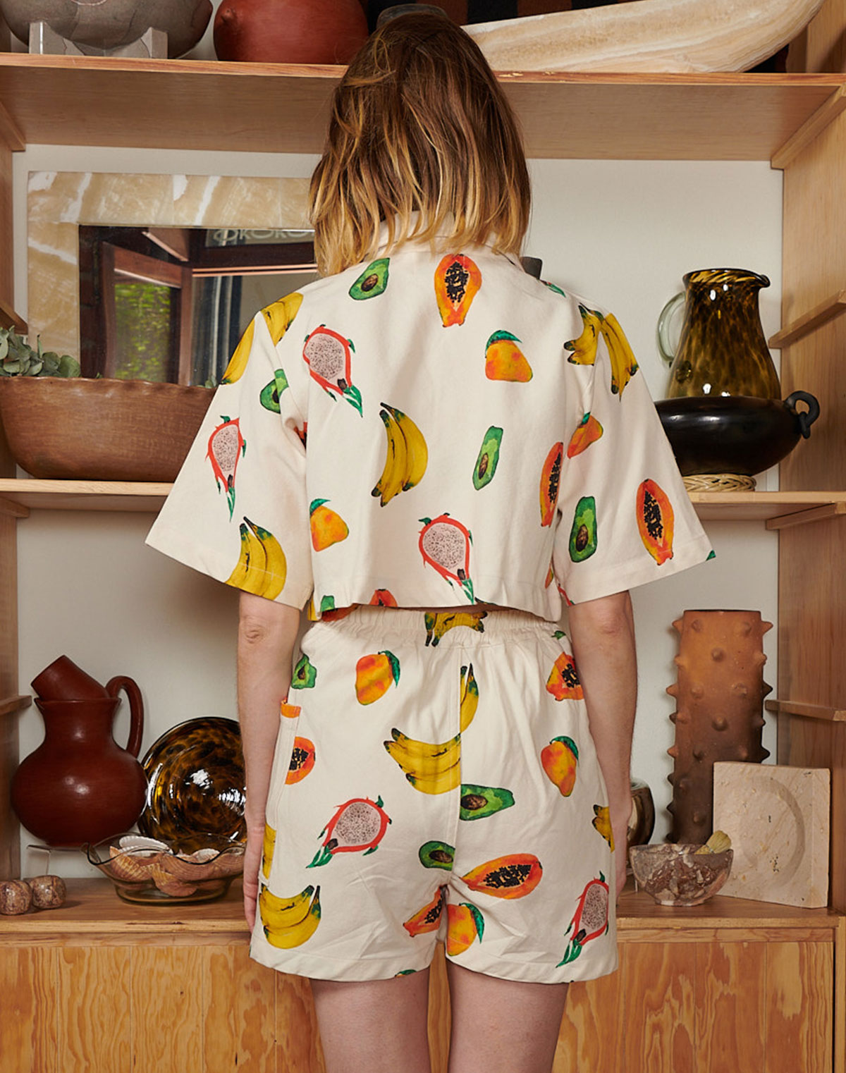 Noble Adult Utility Shirt in Frutas