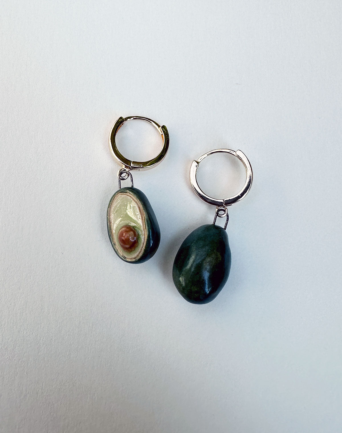 Noble x Juice Ceramics Avocado Earrings