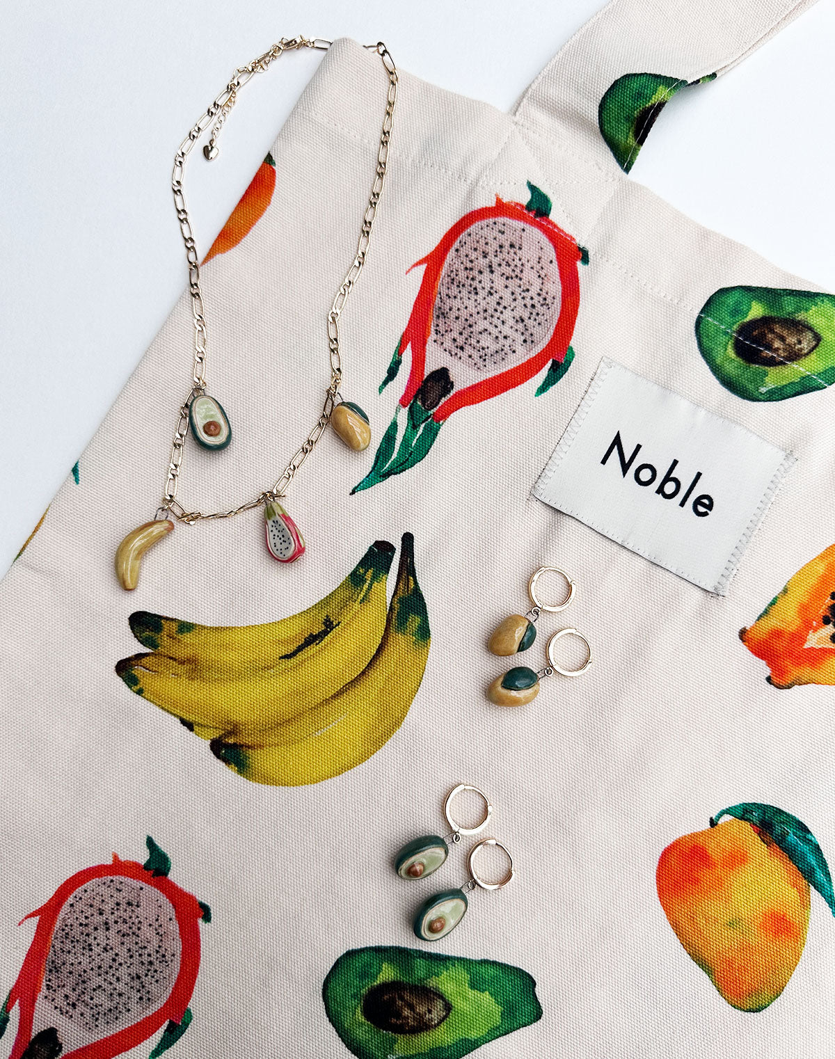 Noble x Juice Ceramics Avocado Earrings (PRE-ORDER)