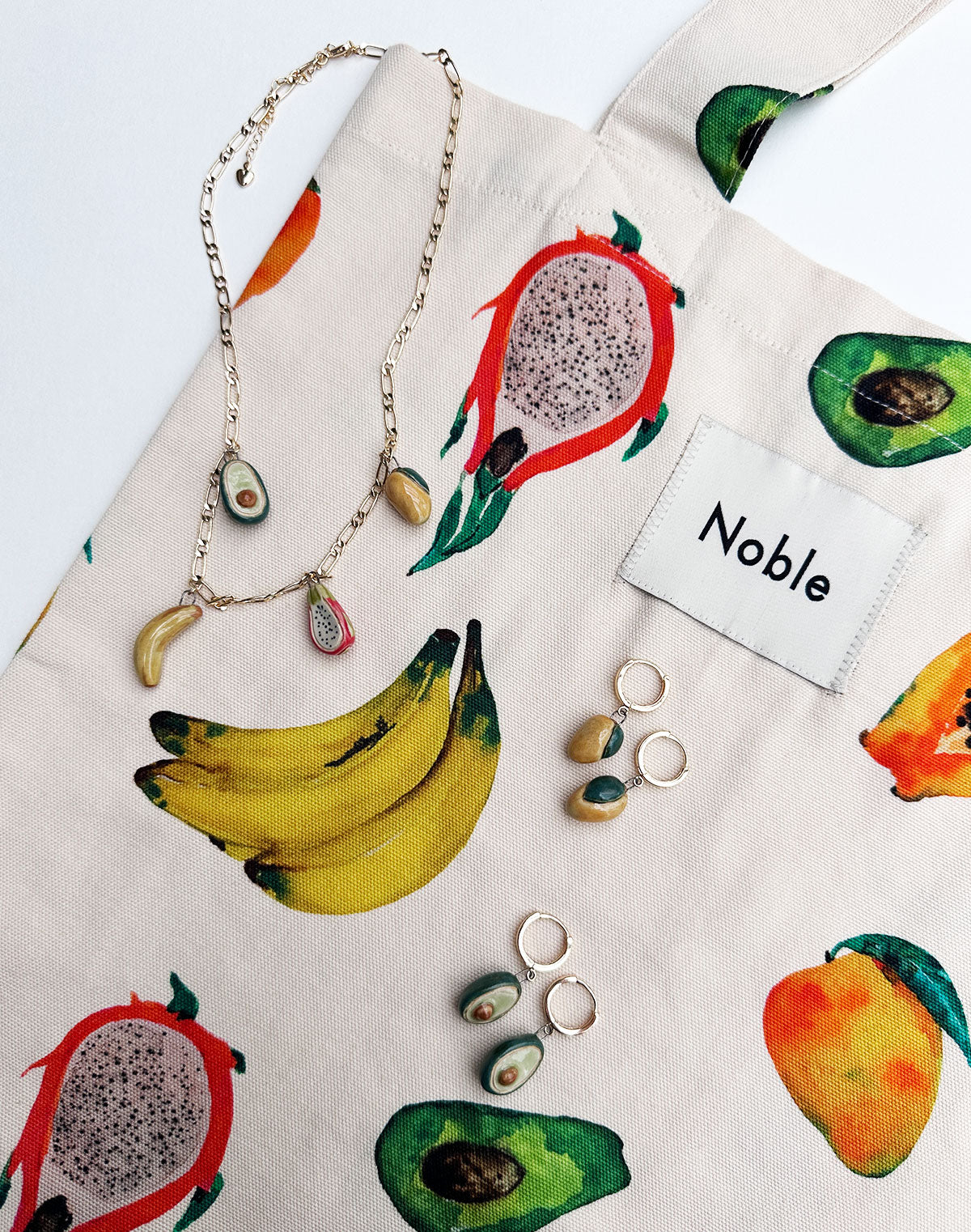 Noble x Juice Ceramics Avocado Earrings