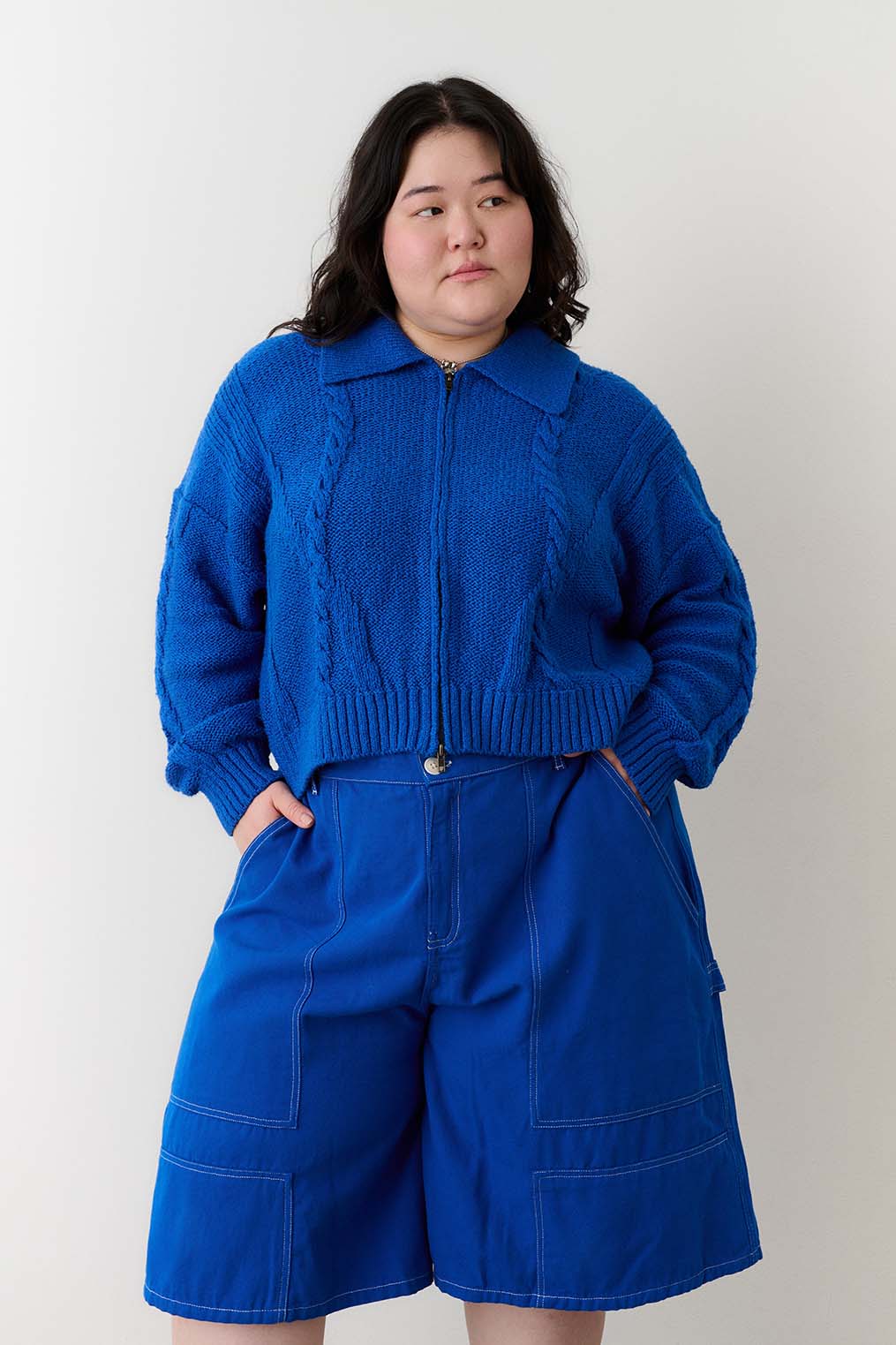 Grace Zip Cardigan