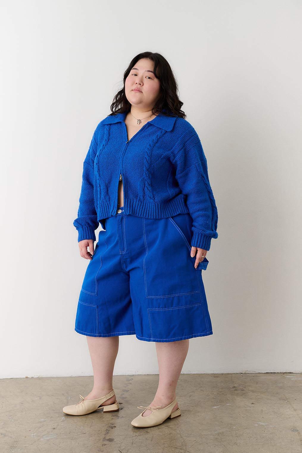Grace Zip Cardigan